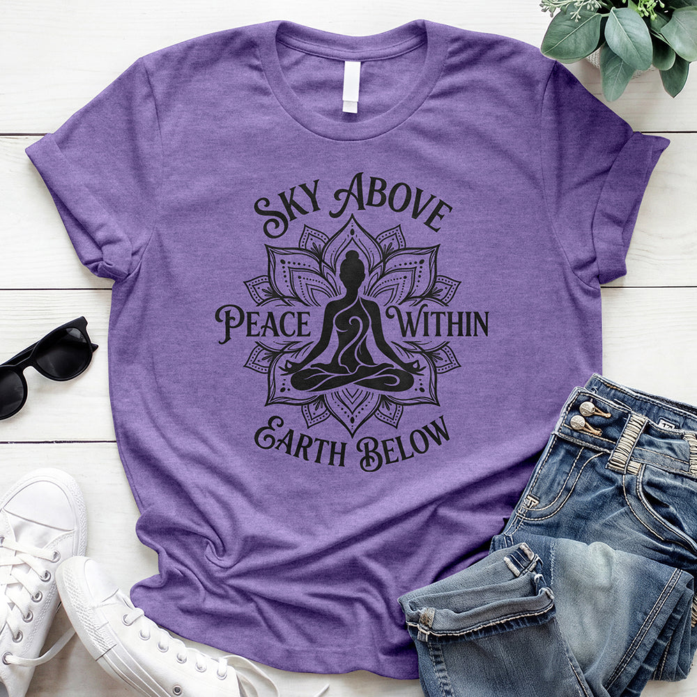 Sky Above Peace Tee