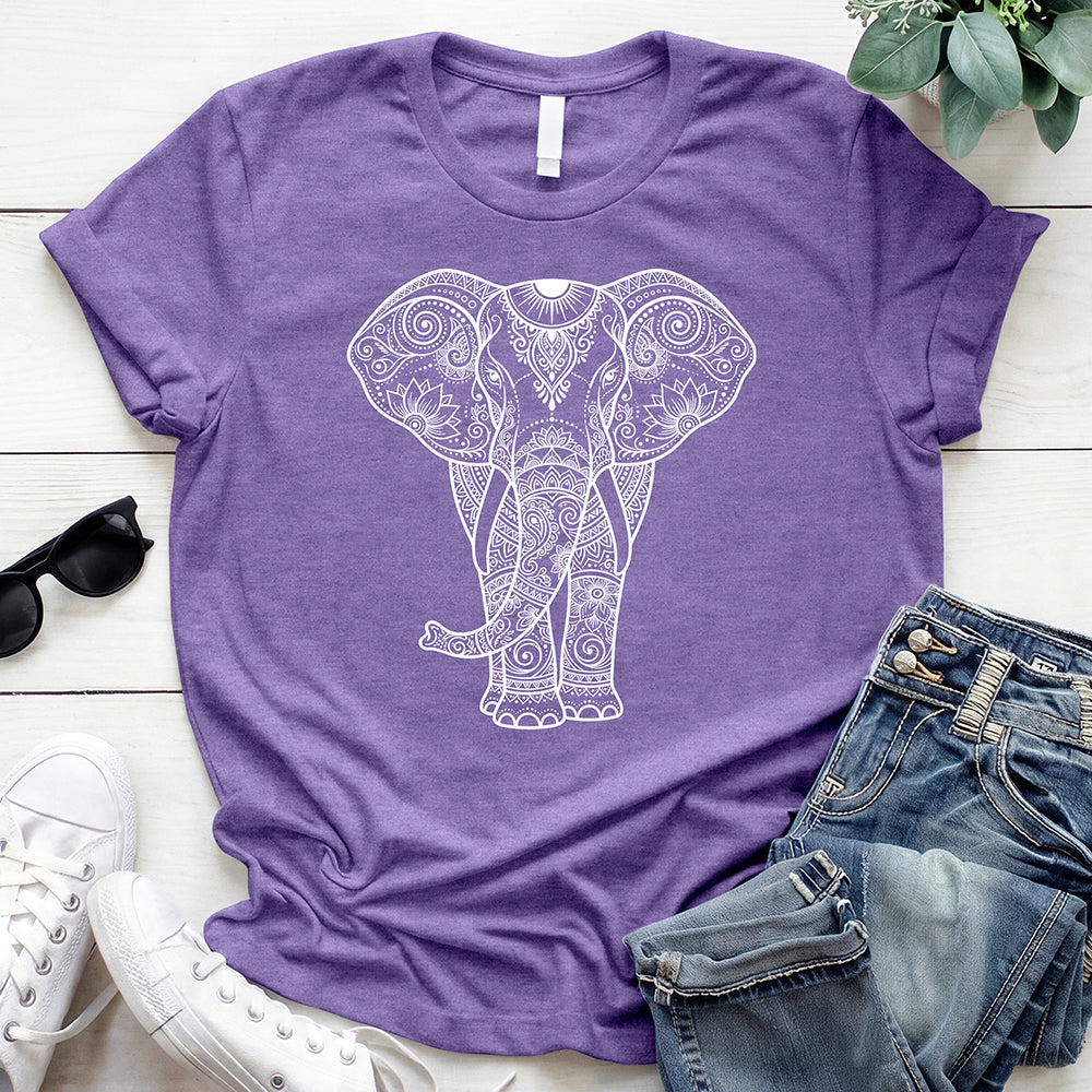 Mandala Elephant Offer โ Heather Purple