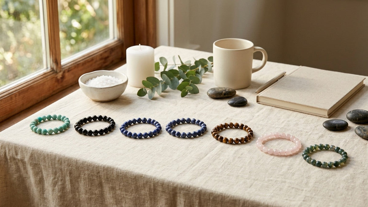 Crystals for Boundaries: 7 Stones for Clear No