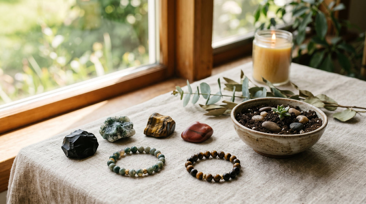 Earth Element Crystals: 7 Stones for Stability