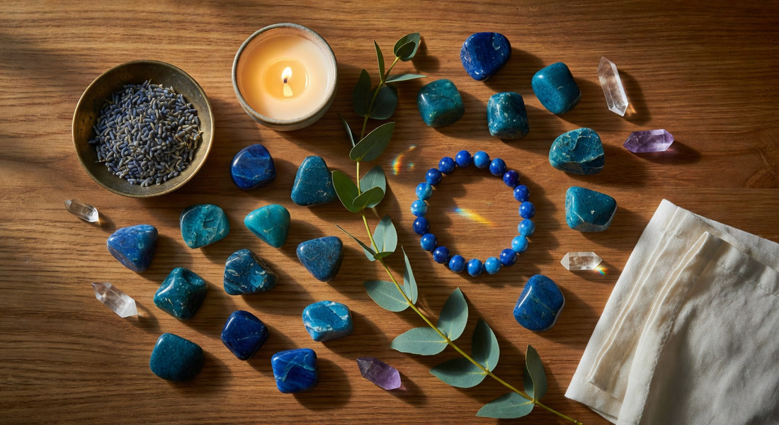 Blue Apatite: Meaning, Properties, and How to Use This Stone of Manifestation