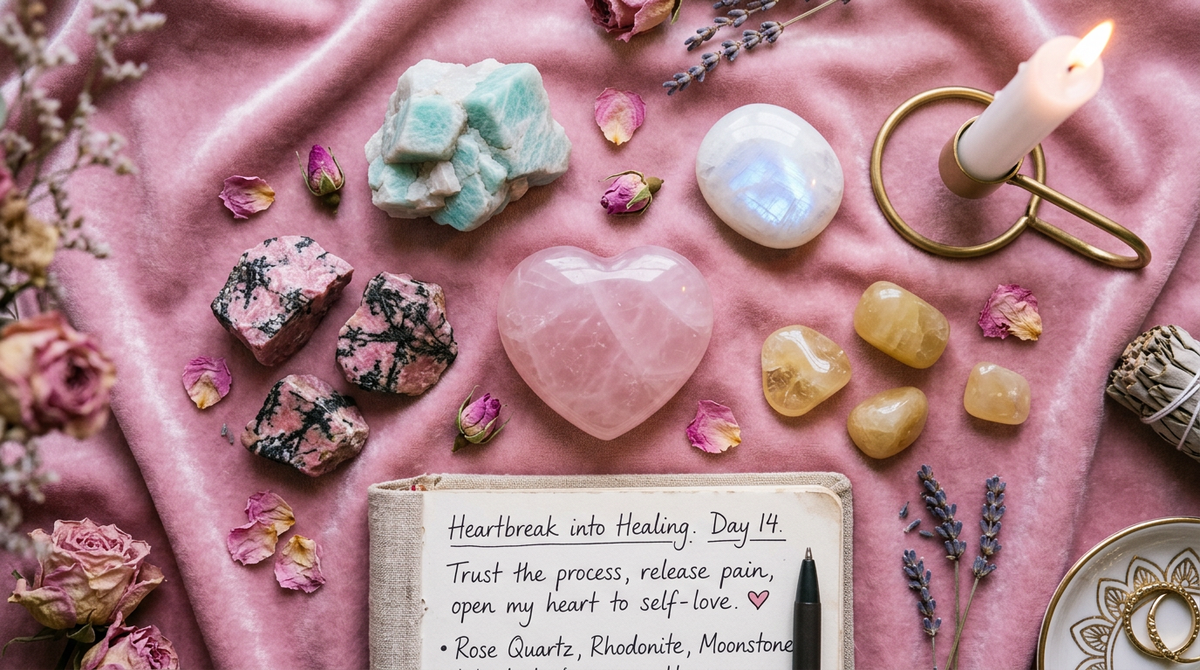 Crystals for Heartbreak: 7 Stones for Each Stage