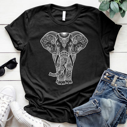 Mandala Elephant Offer — Black