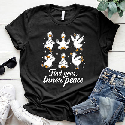 Find your Inner Peace Goose Offer — Black