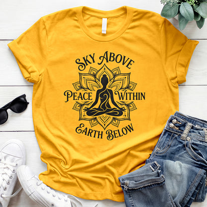 Sky Above Peace Tee