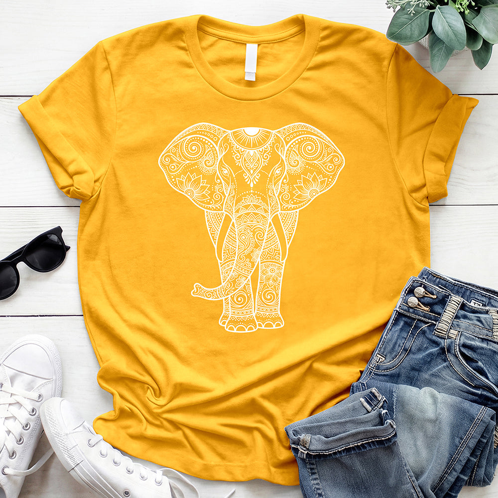 Mandala Elephant Offer — Gold