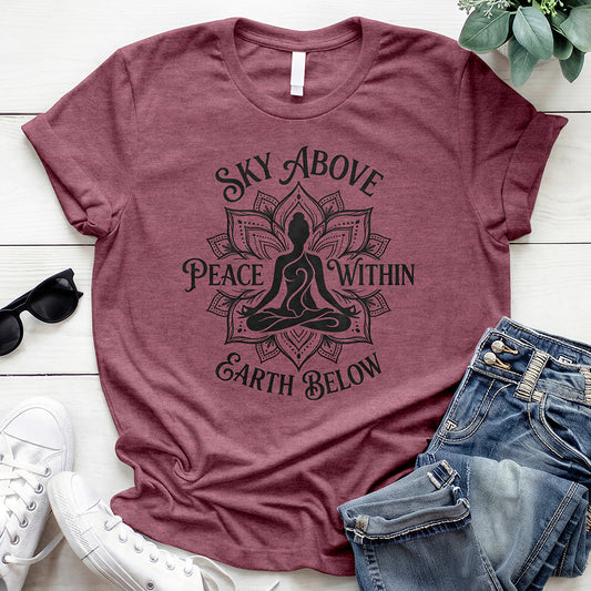 Sky Above Peace Tee