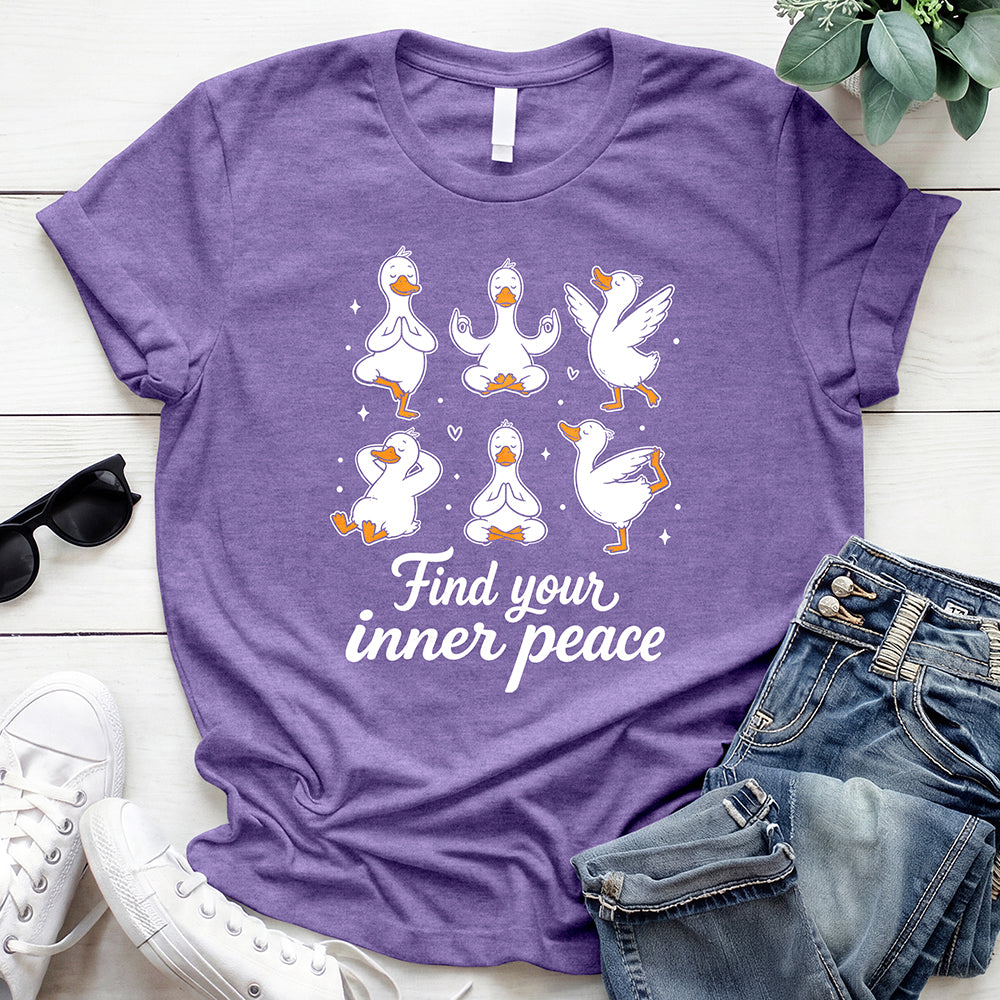 Find your Inner Peace Goose Offer — Heather Purple