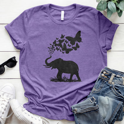 Floral Elephant 2 Tee