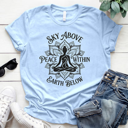 Sky Above Peace Tee