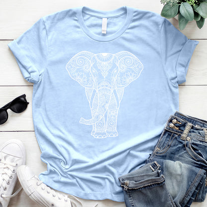 Mandala Elephant Offer — Light Blue