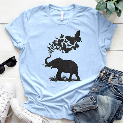 Butterfly Elephant Tee