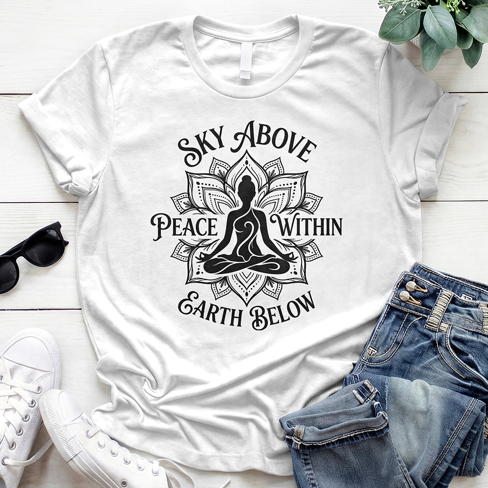 Sky Above Peace Tee