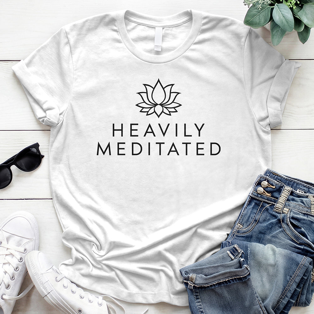 Heavily Meditated Tee — White