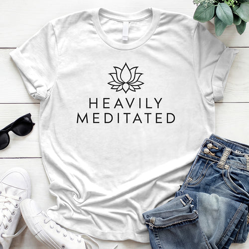 Heavily Meditated Tee — White