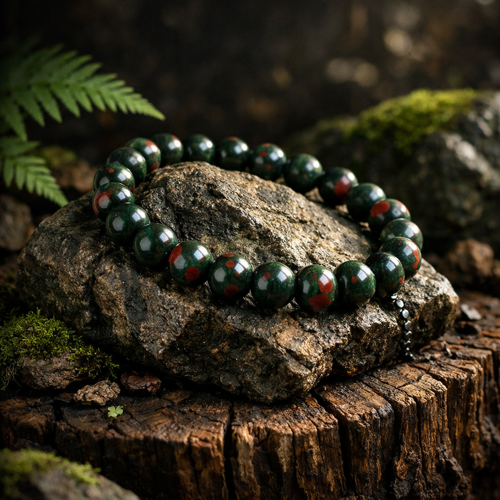 Courage Dragon Bloodstone Bracelet - Special Offer