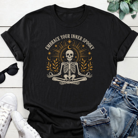 Embrace Your Inner Spooky Tee — Black