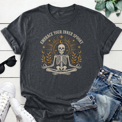 Embrace Your Inner Spooky Tee — Dark Heather
