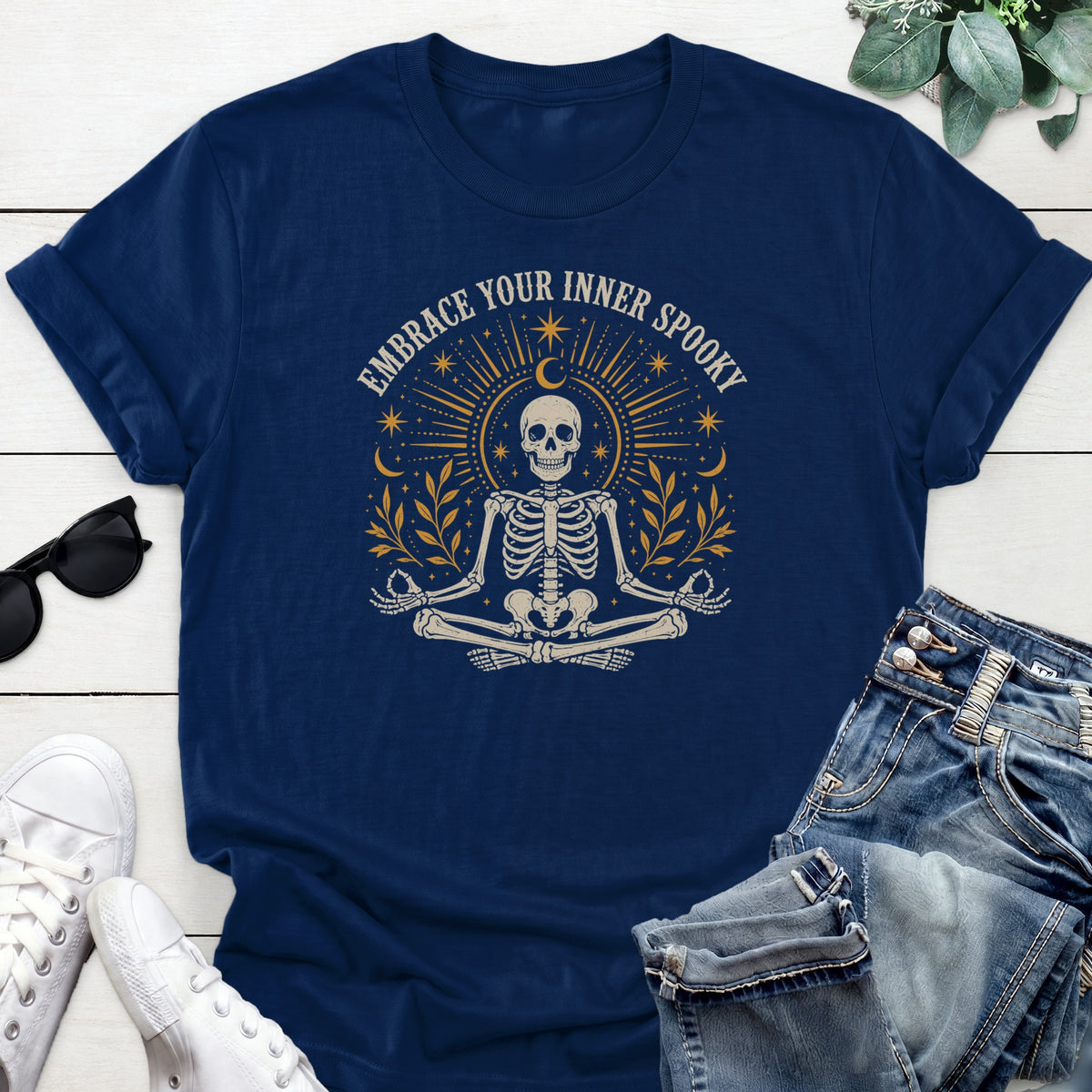 Embrace Your Inner Spooky Tee — Navy