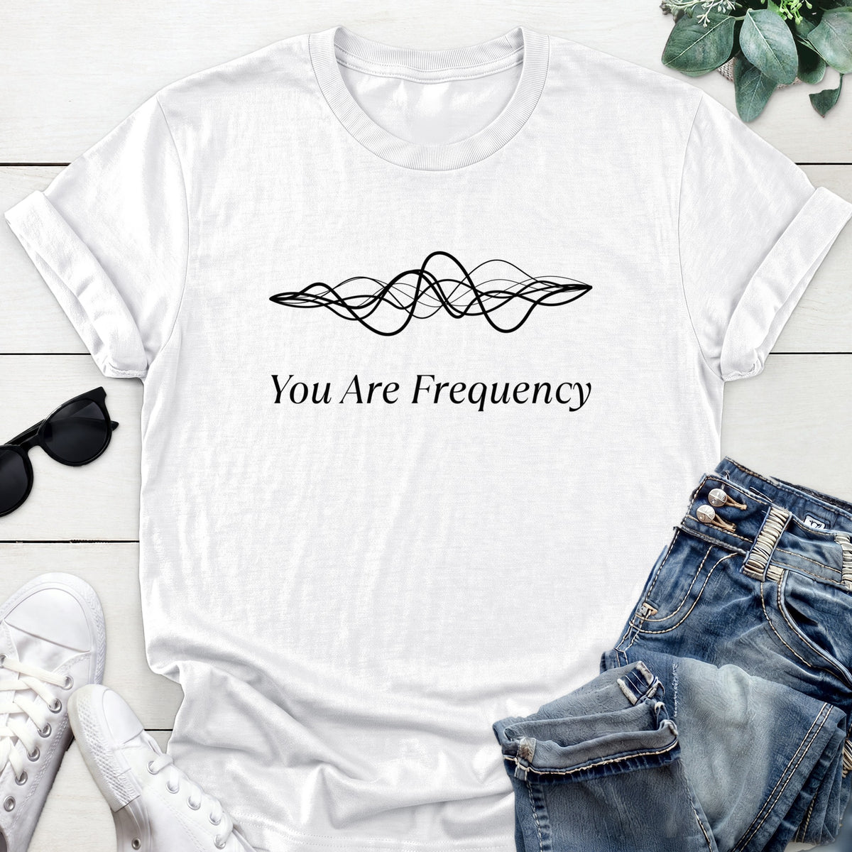 You Are Frequency Tee — White