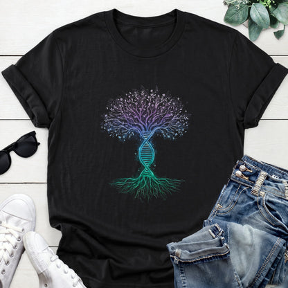 DNA Tree Of Life Tee — Black