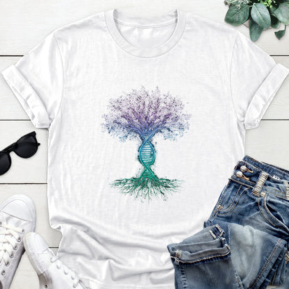 DNA Tree Of Life Tee — White