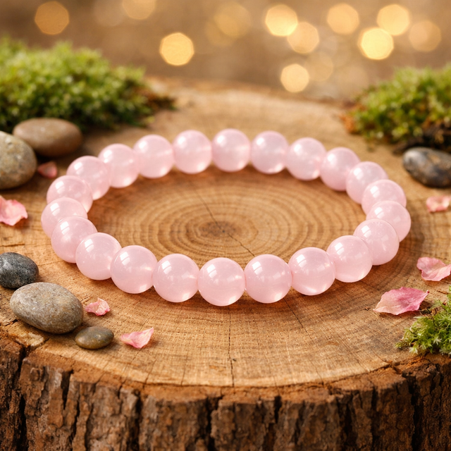 Business & Prosperity Rose Quartz Bracelet