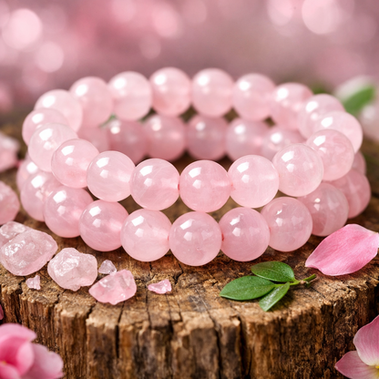 Business & Prosperity Rose Quartz Bracelet